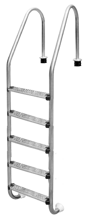 Лестница 5 ступеней (ш.б.) Emaux NSL515-S  AISI-304 (88076504)