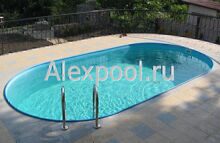 Бассейн овальный 5.7х3.0х1.2 Royal Unipool